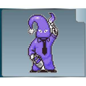   CULTIST from Earthbound 8bit vinyl decal sticker 