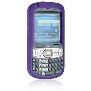  DB Premium Palm Treo 800w Silicone Skin Case   Purple 