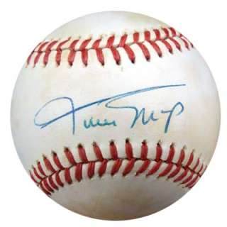 Willie Mays Autographed Signed NL Baseball PSA/DNA #P39389  
