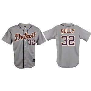  Kelly #32 Detroit Tigers Majestic Replica ROAD Jersey 
