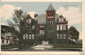 Columbian School Hornell NY Postcard 1917  