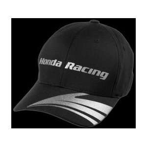  HONDA HONDA RACING HAT BLACK S/M 2PK 8145 HTR003 2PK Automotive