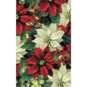  Regal Poinsettia Plastic Tablecover