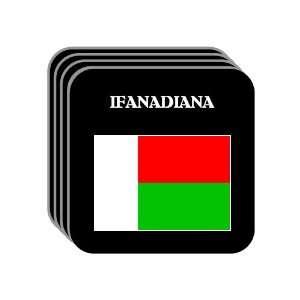     IFANADIANA Set of 4 Mini Mousepad Coasters 