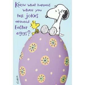  Easter Card Peanuts Know What Happens When You Tell Jokes 