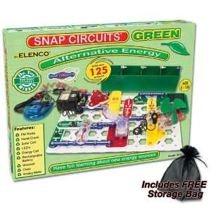  Snap Circuits Green   Alternative Energy with FREE Storage 