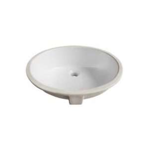   Ceramic Basin Bathroom Sink with Overflow CB 8580 WH