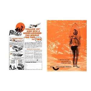  Follow Me Original Movie Poster, 9 x 11 (1969)