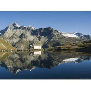  Perfect Reflection in Lake at Schwarzee Paradise, Zermatt 