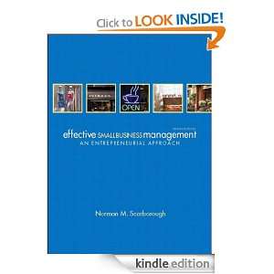 Effective Small Business Management An Entrepreneurial Approach (10th 