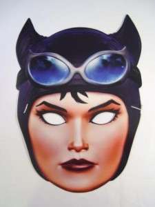 DC UNIVERSE BATMAN CAT WOMAN PROMO MASK SDCC COMIC CON JIM LEE  
