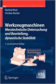 Werkzeugmaschinen 5 Messtechnische Untersuchung und Beurteilung 