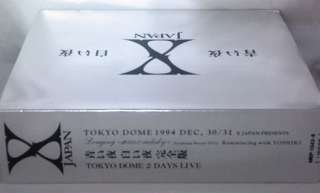 pop X Japan Live Concert in Tokyo Dome 1994 5DVD+1CD  