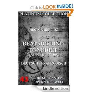 Hector Berlioz   Beatrice Et Benedict / Beatrice und Benedikt Libretto 