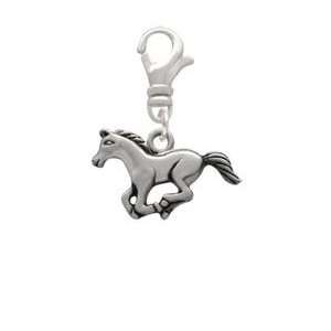  Running Horse Clip on Charm Arts, Crafts & Sewing