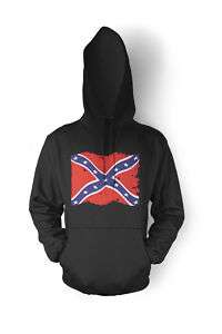 Confederate Flag Rebel Yell War South Hoodie Sweatshirt  