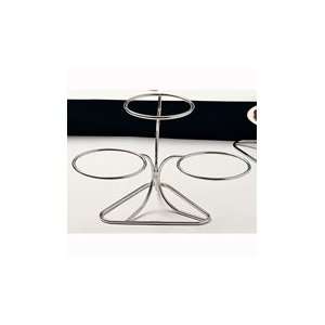 Bon Chef 9310 19.25 Stainless Steel 3 Ring Plate Stand  