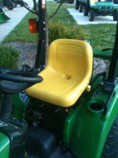 Upgraded seat for John Deere 2210 compact tractors  