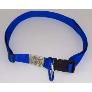  WOSS Gear, Blue Hands Free Leash Belt, fits sizes XXS to 