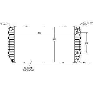  Visteon 9581 Radiator Automotive