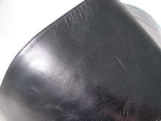  Michael Kors Size 7.5M Black Grey Yates Flat Suede Leather Boots #260