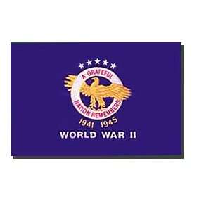  World War II Commemorative WWII Commemorative Flag Patio 
