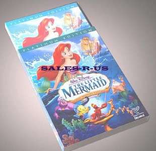The Little Mermaid (DVD, 2006, 2 Disc Set, Platinum Edition 