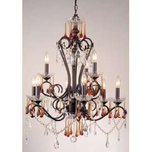  AF Lighting 5191 9H 9 Light Romanza Chandelier