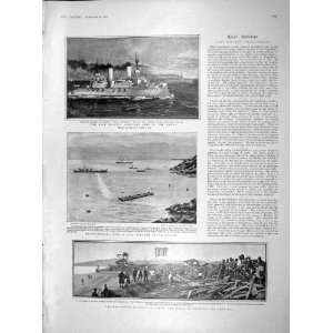  1902 TYPHOON JAPAN SHIP SUVAROFF SOMALILAND SWAYNE