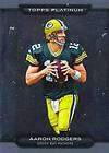 2010 Aaron Rodgers Packers Topps Platinum  