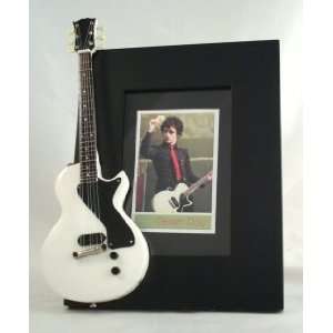   Miniature Guitar Photo Frame Billy Joe Armstrong Musical Instruments