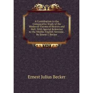    English Versions . by Ernest J. Becker Ernest Julius Becker Books