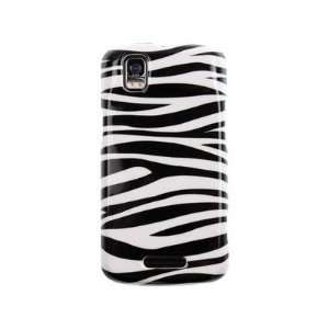  Snap On Plastic Phone Design Cover Case Black and White 