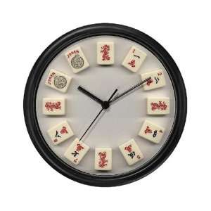  Mah Jongg Crak Hobbies Wall Clock by 