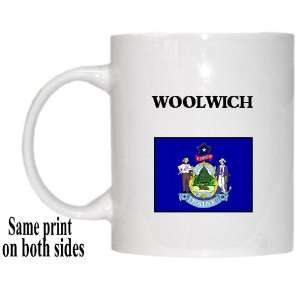  US State Flag   WOOLWICH, Maine (ME) Mug 