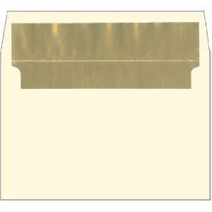  Envelope, A9 Cream Gold Foil Lined   250 Envelopes Office 