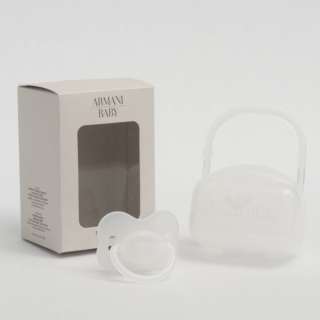 Armani Baby White Dummy/Soother  