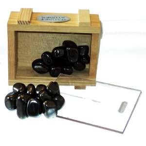  Magnetic Stones in Wooden Crate Toys & Games