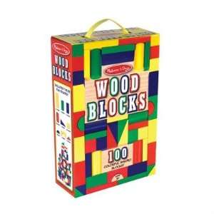  100 Wooden Building Block Set