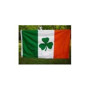  IRELAND Flag with Shamrock       3x5 IRISH FLAG Patio 