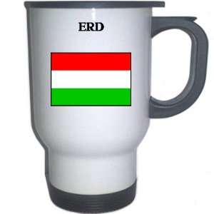  Hungary   ERD White Stainless Steel Mug 