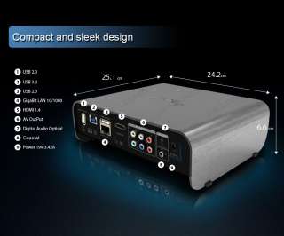   2012 Model, Full HD 1080p, 3D, Android, ISO Blu Ray Media Player