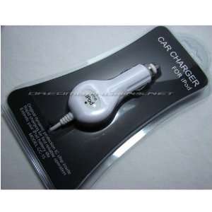   iPod, Classic, Nano, iPhone, Touch Car Charger   White Electronics