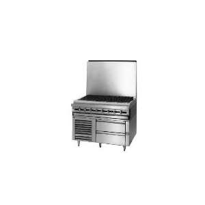 Blodgett BPRLH 02S T 48   48 in Refrigerated 2 Drawer Base 