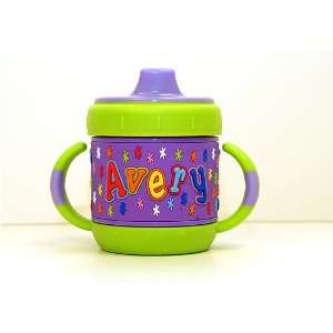  Personalized Sippy Cup   Avery