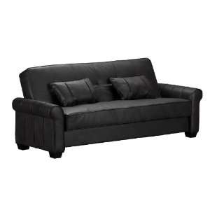  Home Source Industries 13116 Large Sofa Bed, Black