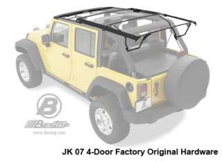 2007 2012 Jeep Wrangler JK Unlimited 4 Door Bestop Trektop NX  