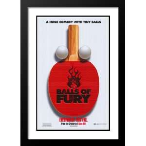  Balls of Fury 32x45 Framed and Double Matted Movie Poster 