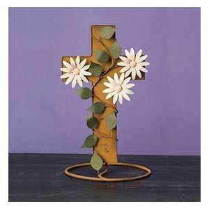   13 Metal Home Dcor Rustic Joy Tabletop Wondrous Cross