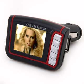 New LCD Car  MP4 1.8 Player FM Transmitter SD/MMC  